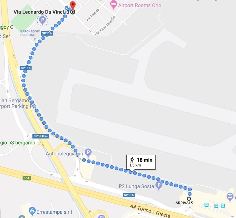 Airport Stop Orio al Serio Exterior foto